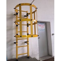 Escalera de gato en fibra de vidrio - GRP