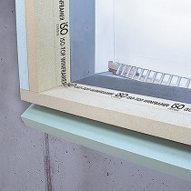 Marco de instalacin de puertas y ventanas