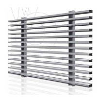 Celosas de lama fija