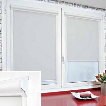 Estores integrados en la hoja de la ventana