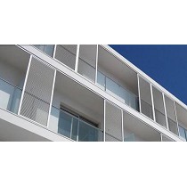 Celosas lamas fijas de 50 mm