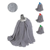 Fregona con tiras de microfibras