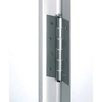 Bisagras de simple accin de aluminio