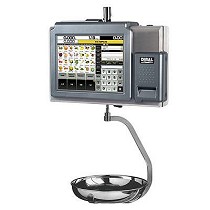 Balanzas comerciales con pantalla tctil y display publicitario