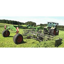 Rastrillo hilerador rotativo