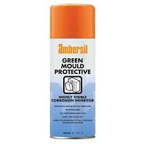 Protector de moldes verde