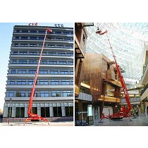 Plataforma sobre orugas