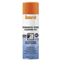 Limpiador de aceroinoxidable alimentario