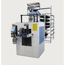 Mquina circular para la produccin de malla tubular elstica