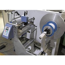 Mquina enrolladora y medidora en carretes y en rollos