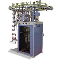 Mquina circular para la produccin de tejidos tubulares de simple jersey