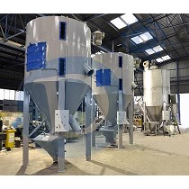 Silo mezclador para plstico