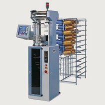 Mquina circular para la produccin de mallas tubulares (electrnica)