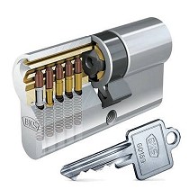 Cilindros de lat�n niquelado mate