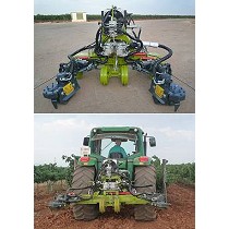 Gradas rotativas intercepas