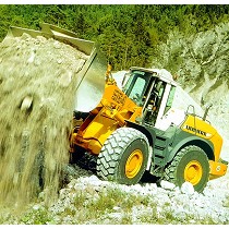 Cargadora sobre ruedas