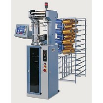 M�quina circular para la producci�n de mallas tubulares (electr�nica)