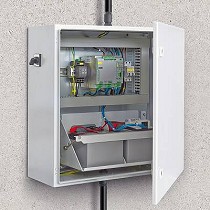 Sistema de iluminacin para torres elicas