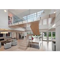 Sistema de barandillas de cristal