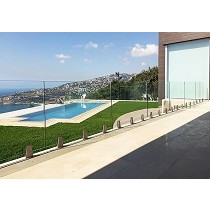 Sistema de barandillas de cristal