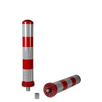 Pilonas flexibles con base desmontable