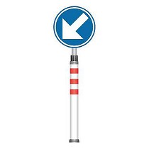 Pilonas flexibles para sealizacin