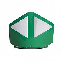 Hitos de divergencia para separacin de carriles