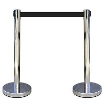 Postes con cinturn extensible