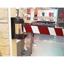 Cinturn de seguridad extensible de pared