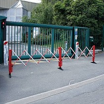 Barrera plstica extensible ligera