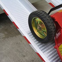 Rampas de carga para ruedas estrechas