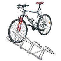 Aparcabicicletas modular de suelo