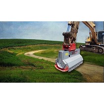 Trituradora forestal hidrulica con martillos fijos