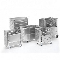 Carros de aluminio con paredes nervadas