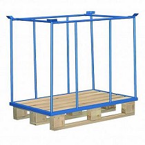 Contenedor rejado para europalet