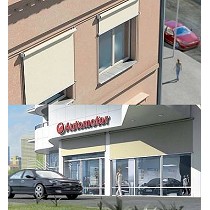 Toldos sistema vertical