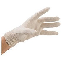 Guantes de algodn interlock