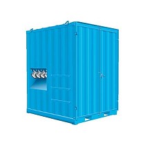 Unidades de aspiracin en contenedor para industria pesada