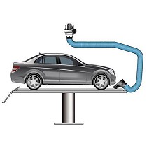 Brazos de extraccin para humos de soldadura