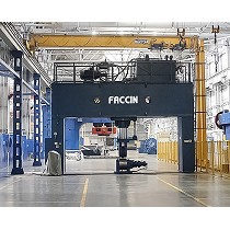 Prensa hidrulica de prtico con formado 3D