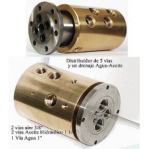 Distribuidores rotativos de varias vas