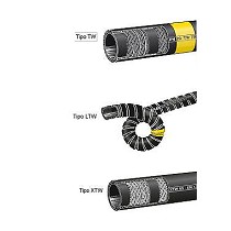 Magueras para camiones cisterna con alambre