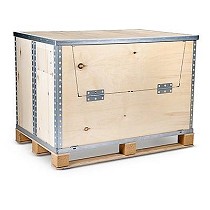 Embalaje industrial de madera retornable