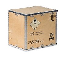 Embalajes de madera para mercancas peligrosas