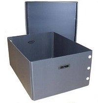 Cajas de plstico acanalado