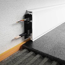 Perfiles de aluminio lacados o anodizados