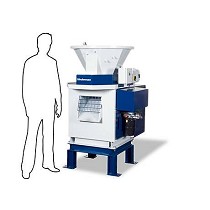 Trituradoras verticales de virutas de metal