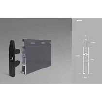 Persianas extruidas de seguridad