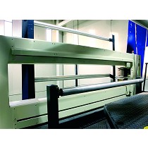 Medicin precisa de calibre en las capas de barrera en pelcula soplada