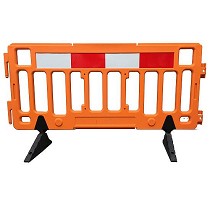 Vallas plsticas naranjas